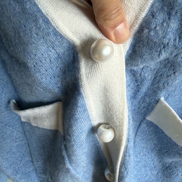 Sandro Lucas Wool/Cashmere Cardigan Sz S/M - Picture 7 of 15